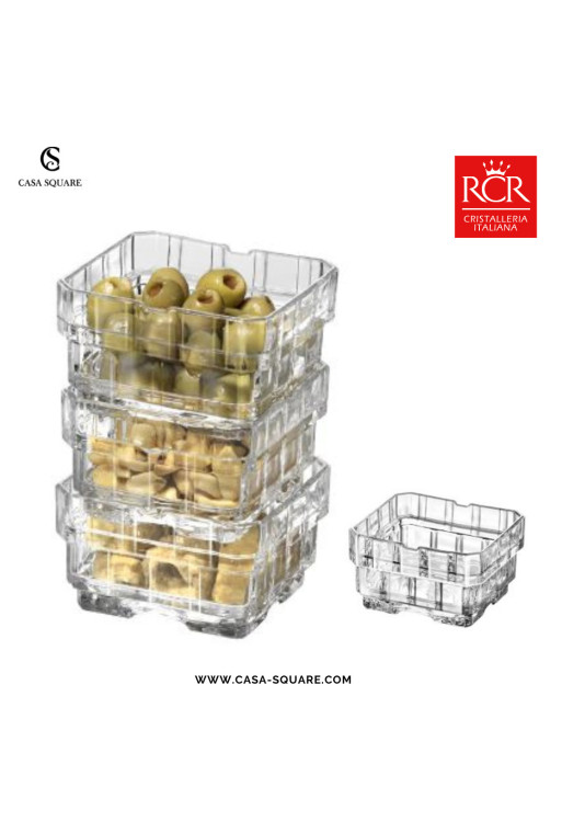 SET DE 6 COUPELLES STACK 20C1 CRISTAL RCR SET DE 6 COUPELLES STACK 20C1 CRISTAL RCR