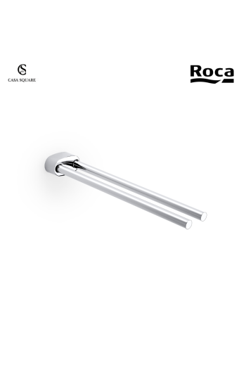 PORTE SERVIETTE DOUBLE ROTATIF HOTELS CHROME (SUR STOCK)