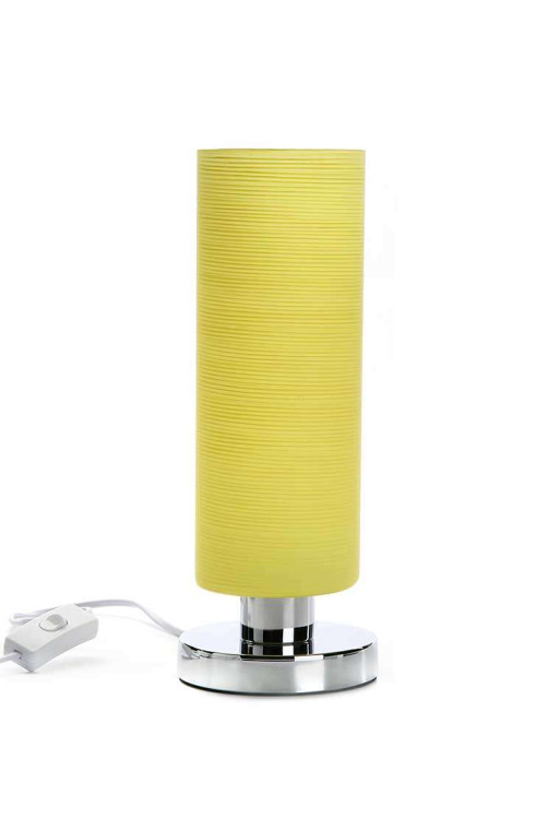 Lampe de table jaune