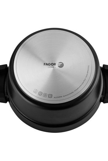 Marmite Fagor avec couvercle Alutherm 20 cm