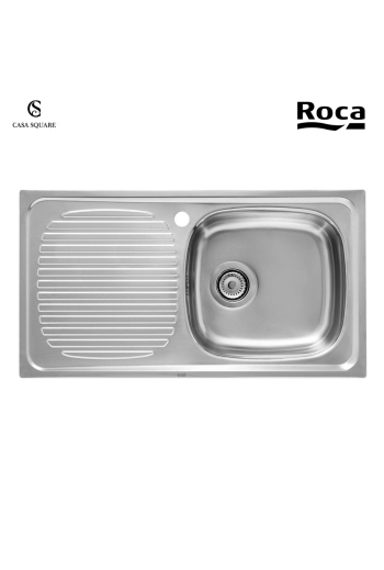 EVIER DE CUISINE  J EN  INOX 1 BAC (80X43,5CM) A GAUCHE
