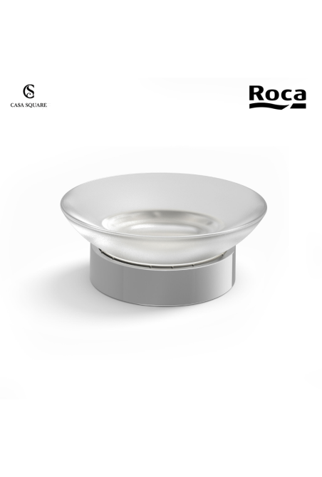 PORTE SAVON VERRE TWIN CHROME (SUR STOCK)