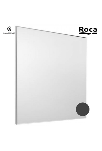 MIROIR DEBBA 50X70CM CADRE GRIS ANTRACITE (SUR STOCK)