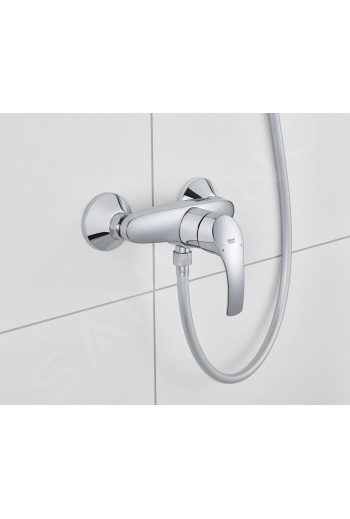 MITIGEUR DE DOUCHE MURAL EUROSMART CHROME