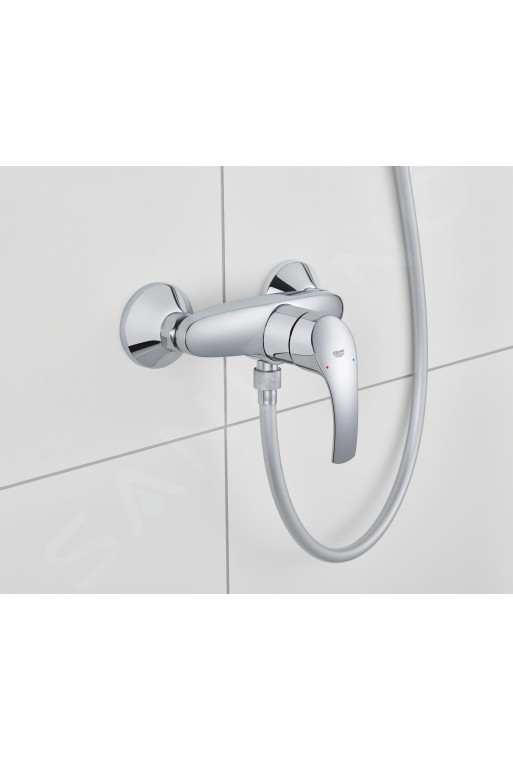 MITIGEUR DE DOUCHE MURAL EUROSMART CHROME MITIGEUR DE DOUCHE MURAL EUROSMART CHROME
