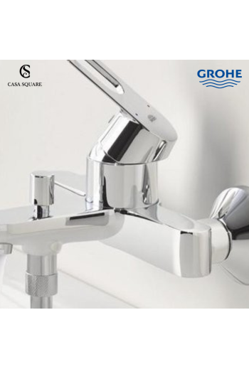 Mitigeur BAIN/DOUCHE Mural BauLoop New Chromé ( sans accessoires)