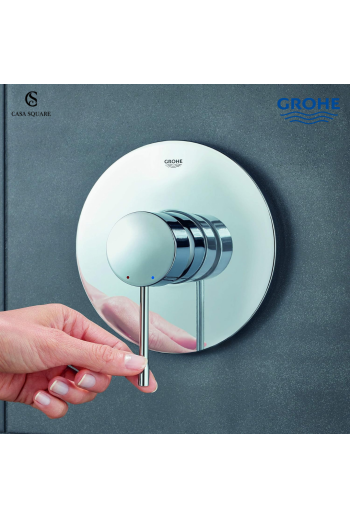 SET MITIGEUR DOUCHE ENCASTRE ESSENCE CHROME AVEC CORPS