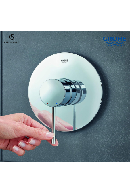 SET MITIGEUR DOUCHE ENCASTRE ESSENCE CHROME AVEC CORPS