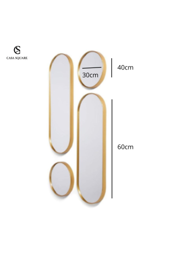 Des miroirs pour habiller vos murs