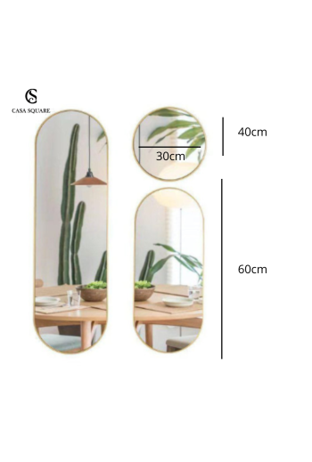 Set de 3 miroir