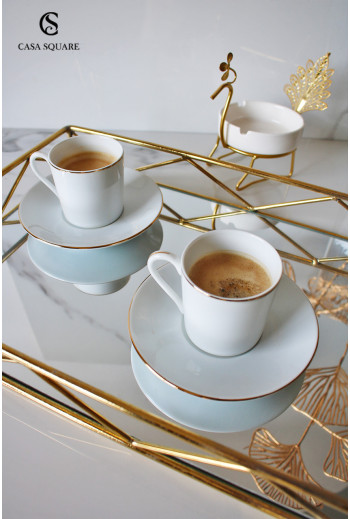 SERVICE À CAFÉ EN PORCELAINE ROYAL