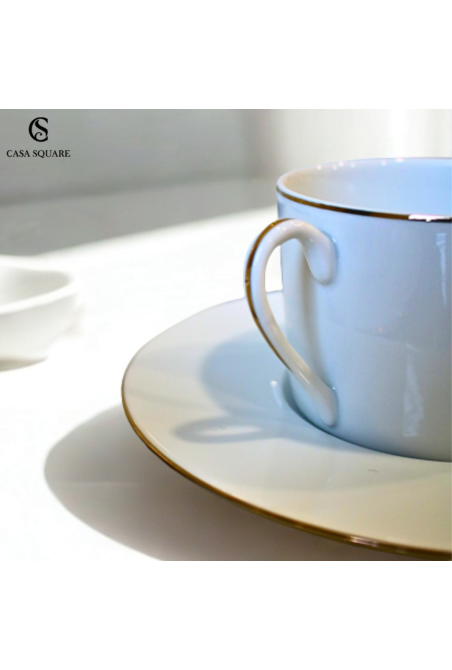 SERVICE À CAFÉ EN PORCELAINE OPÉRA