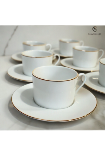 SERVICE À CAFÉ EN PORCELAINE OPÉRA