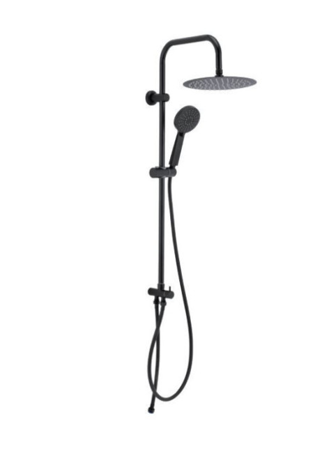 COLONNE DE DOUCHE SANS MITIGEUR NOIR