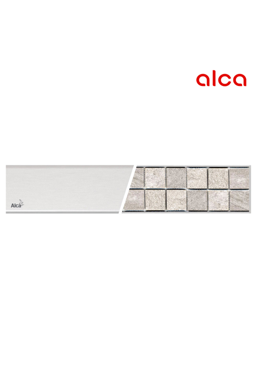 SIPHON PLASTIQUE 750MM +GRILLE  SOLID EN INOX