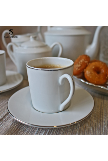 SERVICE À CAFÉ EN PORCELAINE ÉLYSÉE