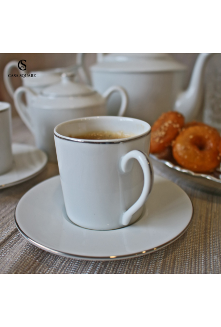 SERVICE À CAFÉ EN PORCELAINE ÉLYSÉE