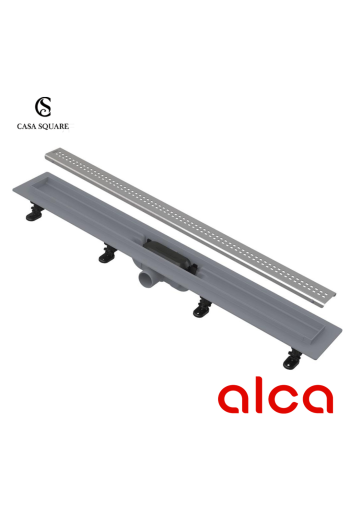 SIPHON PLASTIQUE ENCASTRABLE 750MM COMPLET ALCA