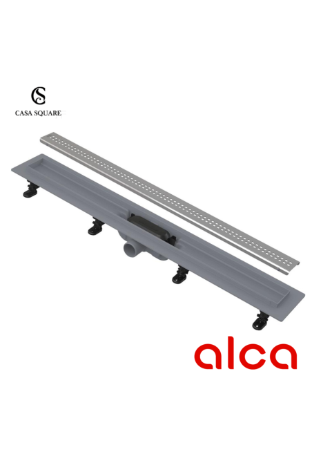 SIPHON PLASTIQUE  ENCASTRABLE 750MM COMPLET ALCA