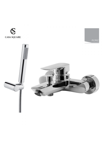 MITIGEUR  BAIN/DOUCHE MURAL JORIZ ( douchette - support inclus ) CHR
