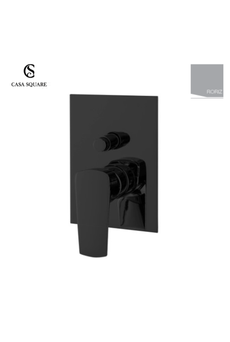 MITIGEUR BAIN/DOUCHE ENCASTRABLE CORPS INCLUS JORIZ NOIR
