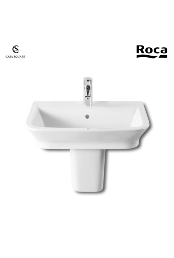 PACK LAVABO GAP ROUND 65CM + SEMI COLONNE BLANC