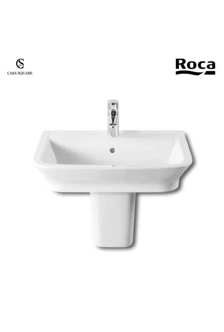 PACK LAVABO GAP ROUND 65CM + SEMI COLONNE BLANC