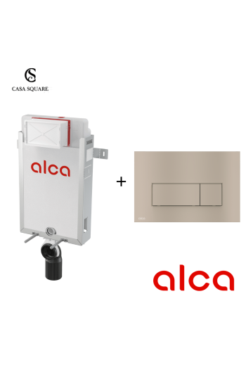 SET MECANISME ALCA115/1000 AVEC PLAQUE NICKEL MATT (M57-N-M)