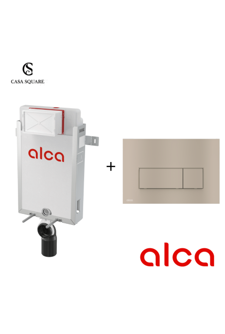SET MECANISME ALCA115/1000 AVEC PLAQUE NICKEL MATT (M57-N-M)