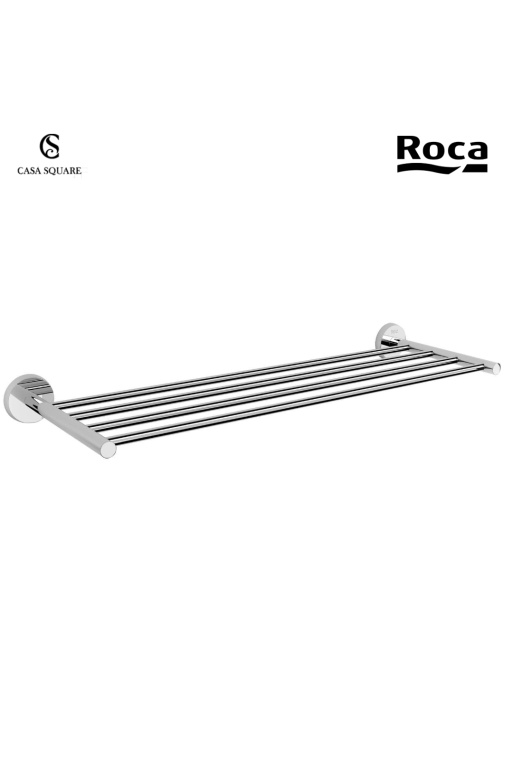 PORTE SERVIETTE RACK 60CM TWIN CHROME (SUR STOCK)