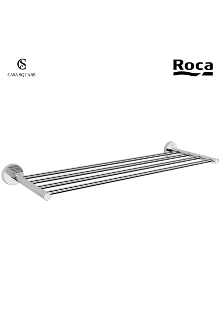PORTE SERVIETTE RACK 60CM TWIN CHROME (SUR STOCK)