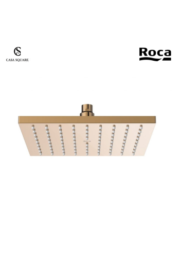 RAINSHOWER CARRE RAINSENSE 25CM EN ABS ROSE GOLD BRILLANT (SUR STOCK)