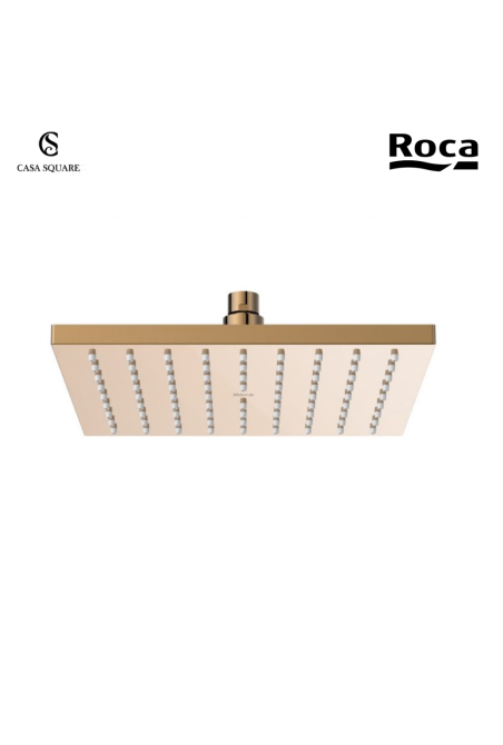 RAINSHOWER CARRE RAINSENSE 25CM EN ABS ROSE GOLD BRILLANT (SUR STOCK)