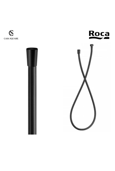 FLEXIBLE METALIQUE 1.70 M NEO-FLEX NOIR PVD (SUR STOCK)