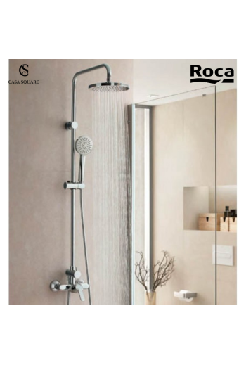COLONNE DE DOUCHE VICTORIA AVEC MITIGEUR ET ACCESSOIRES CHROME (SUR STOCK)