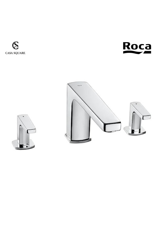 MITIGEUR BAIN-DOUCHE 3TROUS L90 (BEC L:197MM) CHR (SUR STOCK)