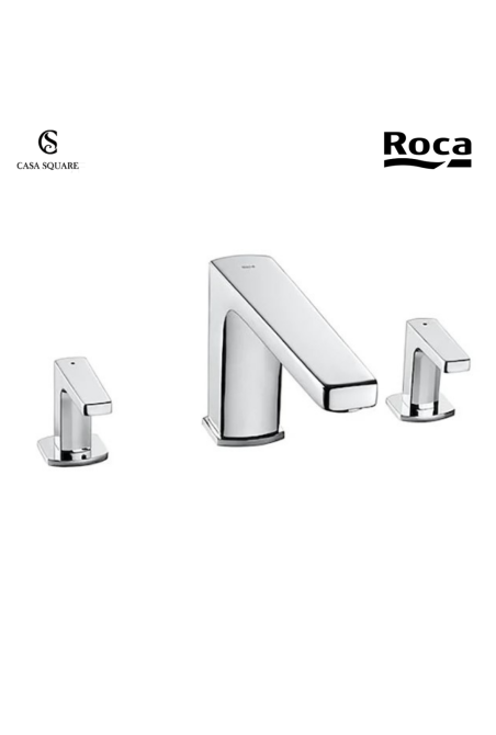 MITIGEUR BAIN-DOUCHE 3TROUS L90 (BEC L:197MM) CHR (SUR STOCK)