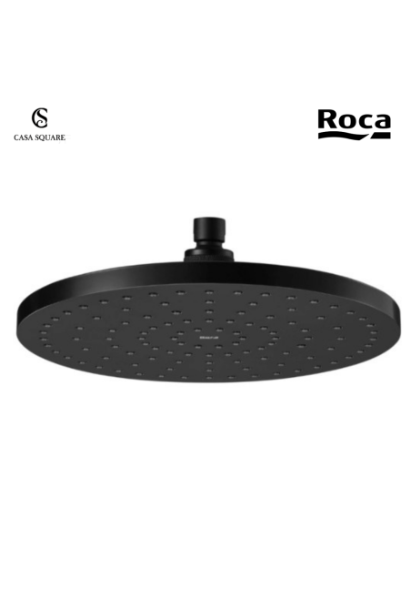 RAINSHOWER ROND EN ABS D:250MM NOIR MAT (SUR STOCK)