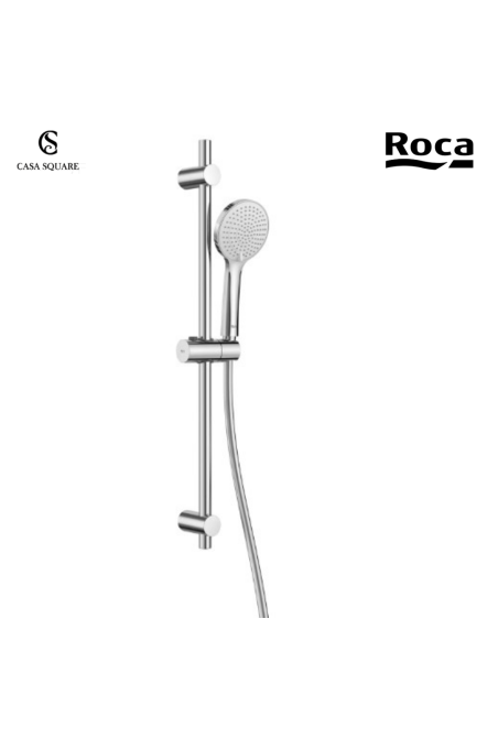 KIT DE DOUCHE STELLA (BARRE+DOUCHETTE ROND 3JETS+FLEXIBLE) CHROME (SUR STOCK)