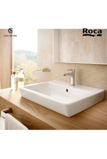 VASQUE SEMI-ENCASTRABLE EASY 55X45CM BLANC (SUR STOCK)FIXATION NON INCLUS