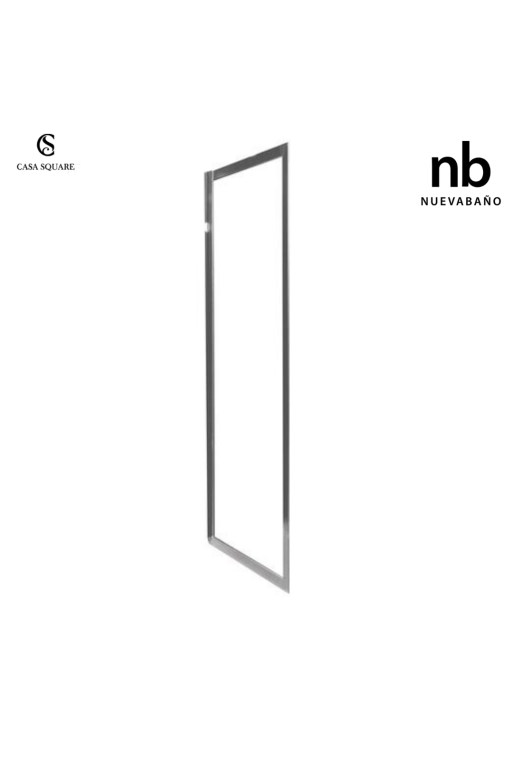 PARTIE FIXE 80CM PROFILE CHR (A COMBINER AVEC HGS6SC)