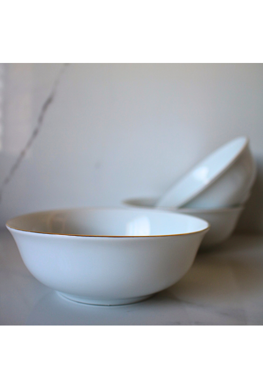 SET DE 6 BOLS CLASSY EN PORCELAINE