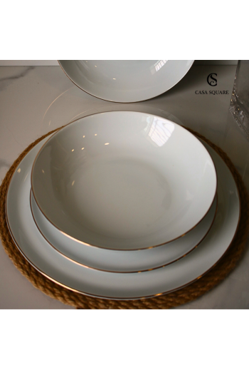 SERVICE CLASSY EN PORCELAINE 18 PIECES