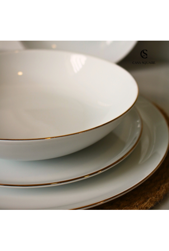 SERVICE CLASSY EN PORCELAINE 18 PIECES