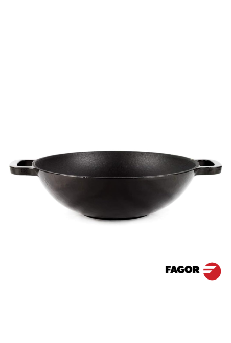CASSEROLE FERRO ECO NOIR 30CM SANS COUVERCLE