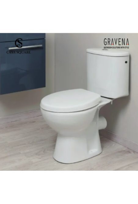 CUVETTE A POSER CASANOVA RIMLESS AVEC RESERVOIR ET ABATTANT