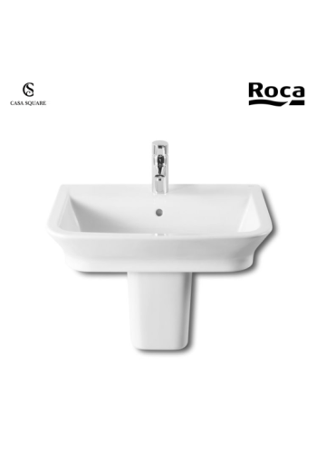 PACK LAVABO GAP ROUND 65CM + SEMI COLONNE BLANC