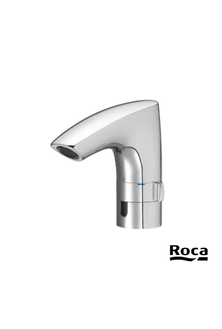 MITIGEUR LAVABO ELECTRONIQUE CHAUD/FROID CHROME (230V + SOURCE D'ALIMENTATION) (SUR STOCK)