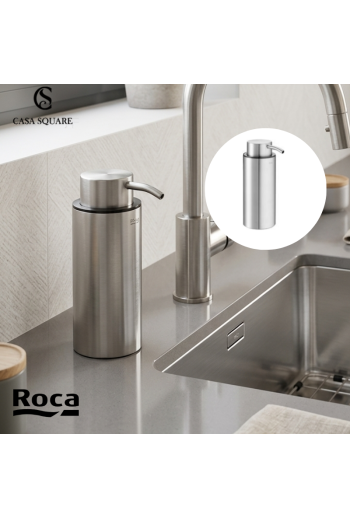 Distributeur de savon à poser ROCA SUPERINOX Chrome Mat