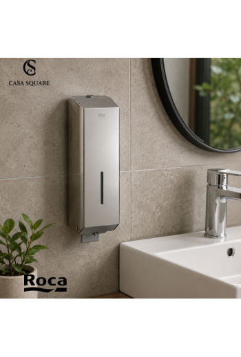 DISTRIBUTEUR DE SAVON LIQUIDE MURAL PUBLIC EN ACIER INOXYDABLE (SUR STOCK)